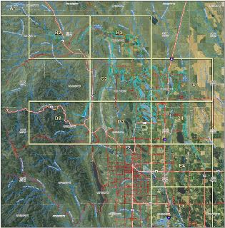 North Poudre system map